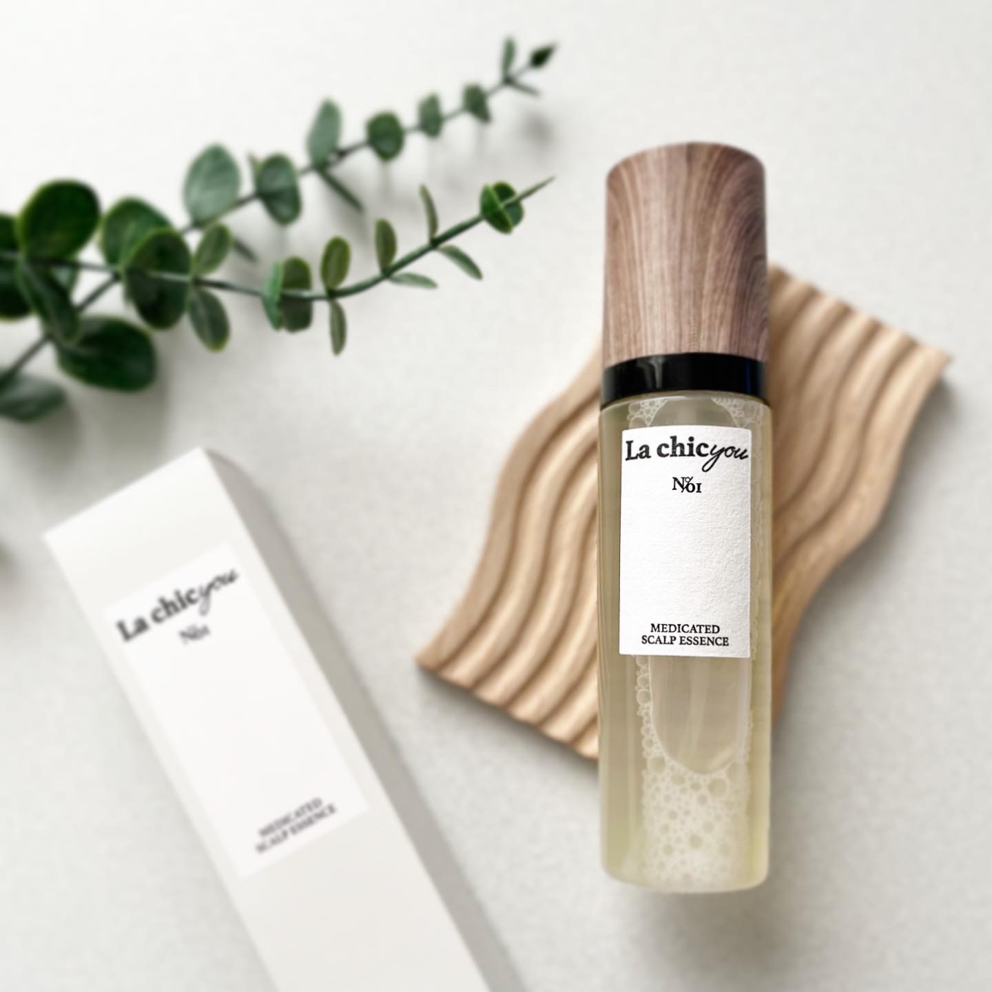 MEDICATED SCALP ESSENCE/La chicyou/頭皮ローションを使ったクチコミ（1枚目）