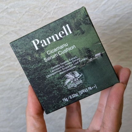 シカマヌ セラム クッションファンデ/parnell/クッションファンデーションを使ったクチコミ(2枚目)