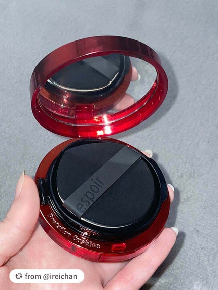 プロテーラービーベルベットカバークッション/espoir/クッションファンデーションを使ったクチコミ(4枚目)