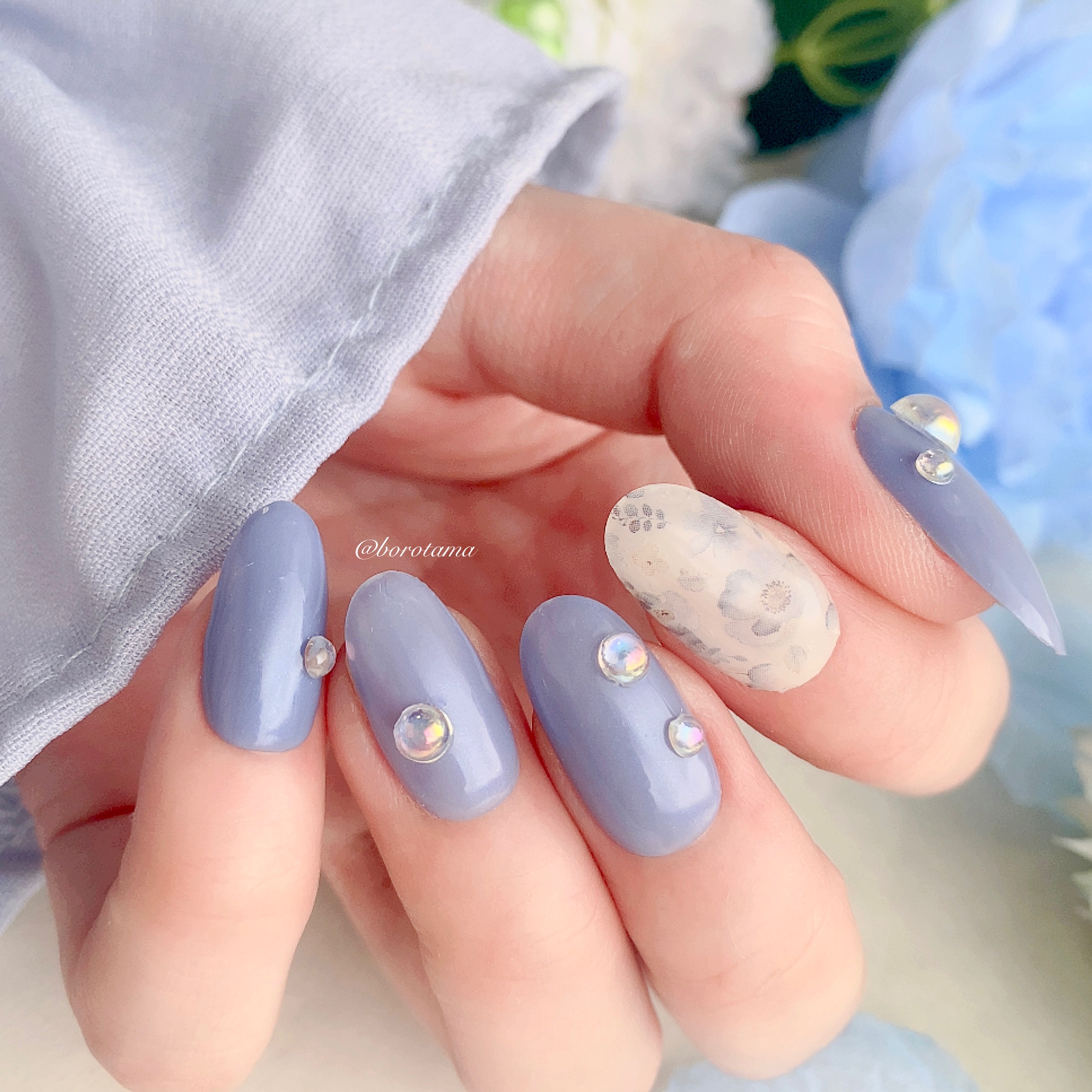 ネイルシール/セリア/ネイルシールを使ったクチコミ（2枚目）