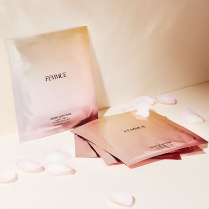 ドリームグロウマスク RR(透明感・キメ)/FEMMUE/シートマスク・パックを使ったクチコミ(5枚目)