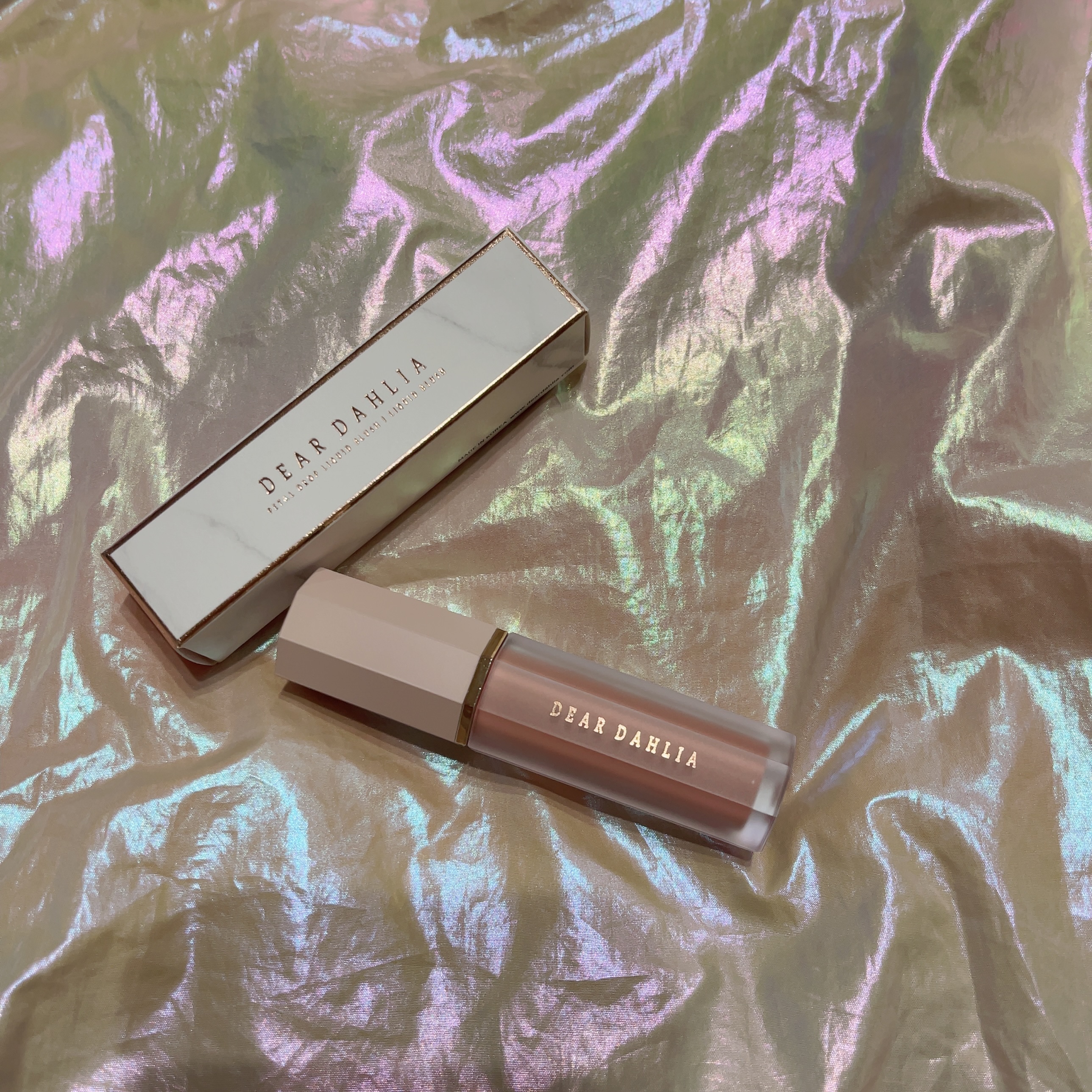 ペタルドロップリキッドブラッシャー/DEAR DAHLIA/リキッドチークを使ったクチコミ（1枚目）