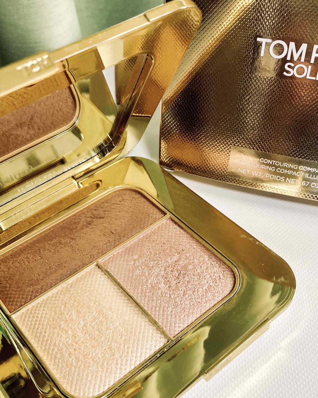 ソレイユ コントゥーリング コンパクト/TOM FORD BEAUTY/パウダーハイライトを使ったクチコミ(1枚目)