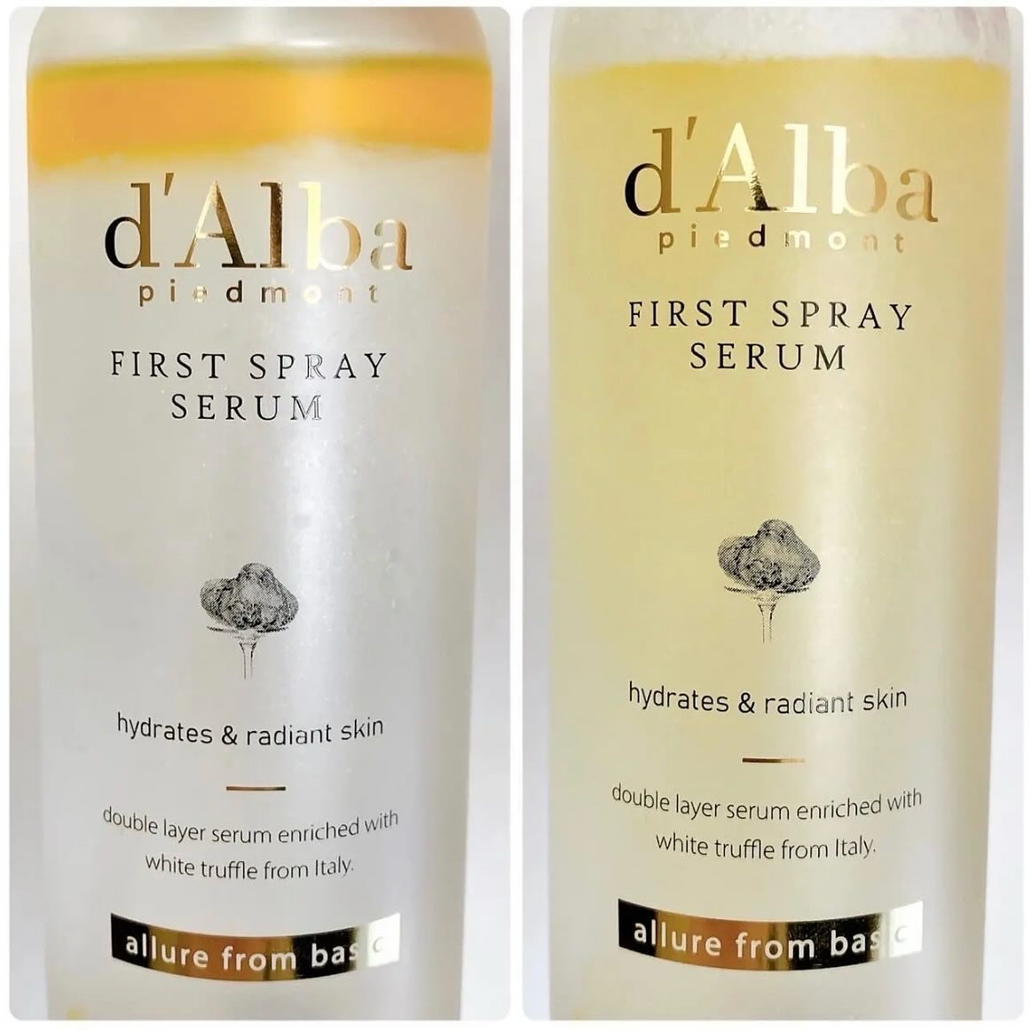 ダルバ ホワイトトリュフファーストスプレーセラム/ダルバ/ミスト状化粧水を使ったクチコミ（3枚目）
