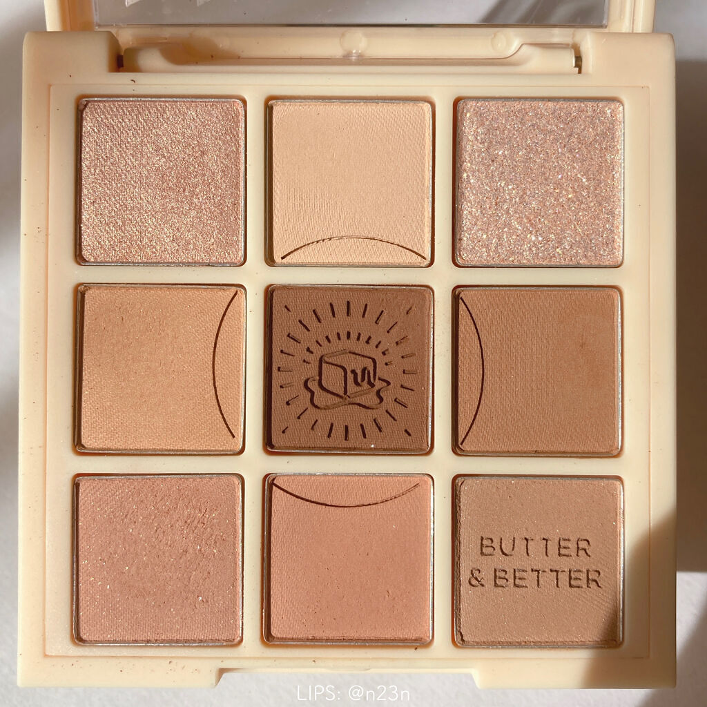 マイフェイブムードアイパレット 9カラー 01 デイジー(DAIZY)/HOLIKA HOLIKA/アイシャドウパレットを使ったクチコミ（2枚目）