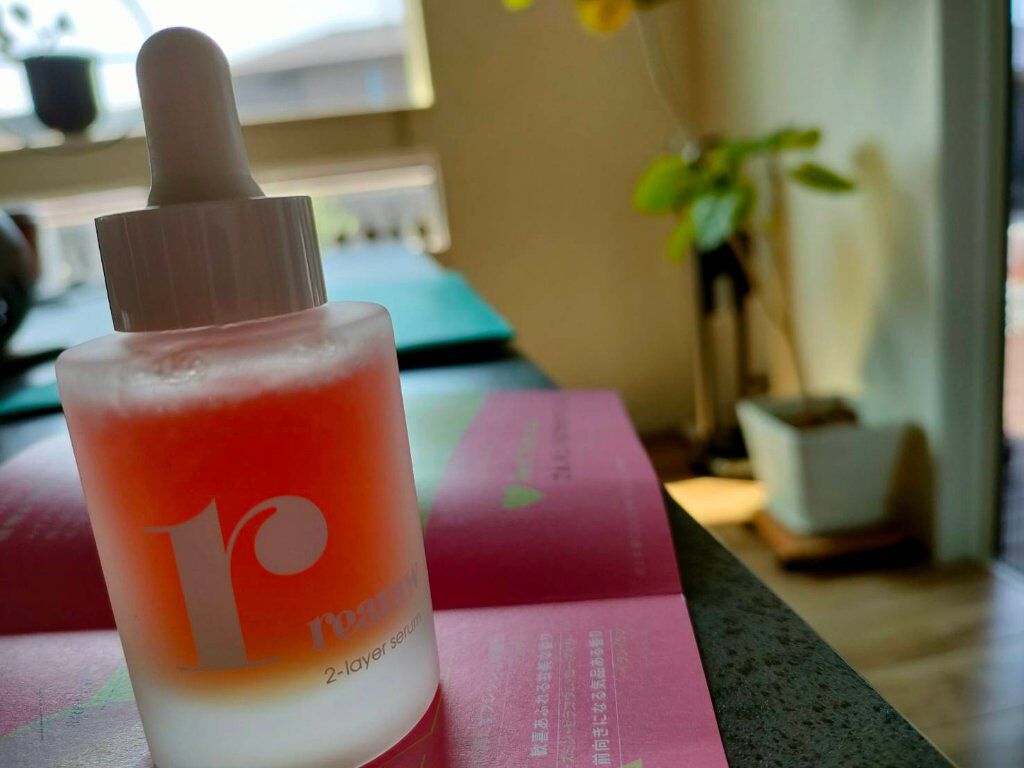 ツーレイヤーセラム/rearaw/美容液を使ったクチコミ（2枚目）
