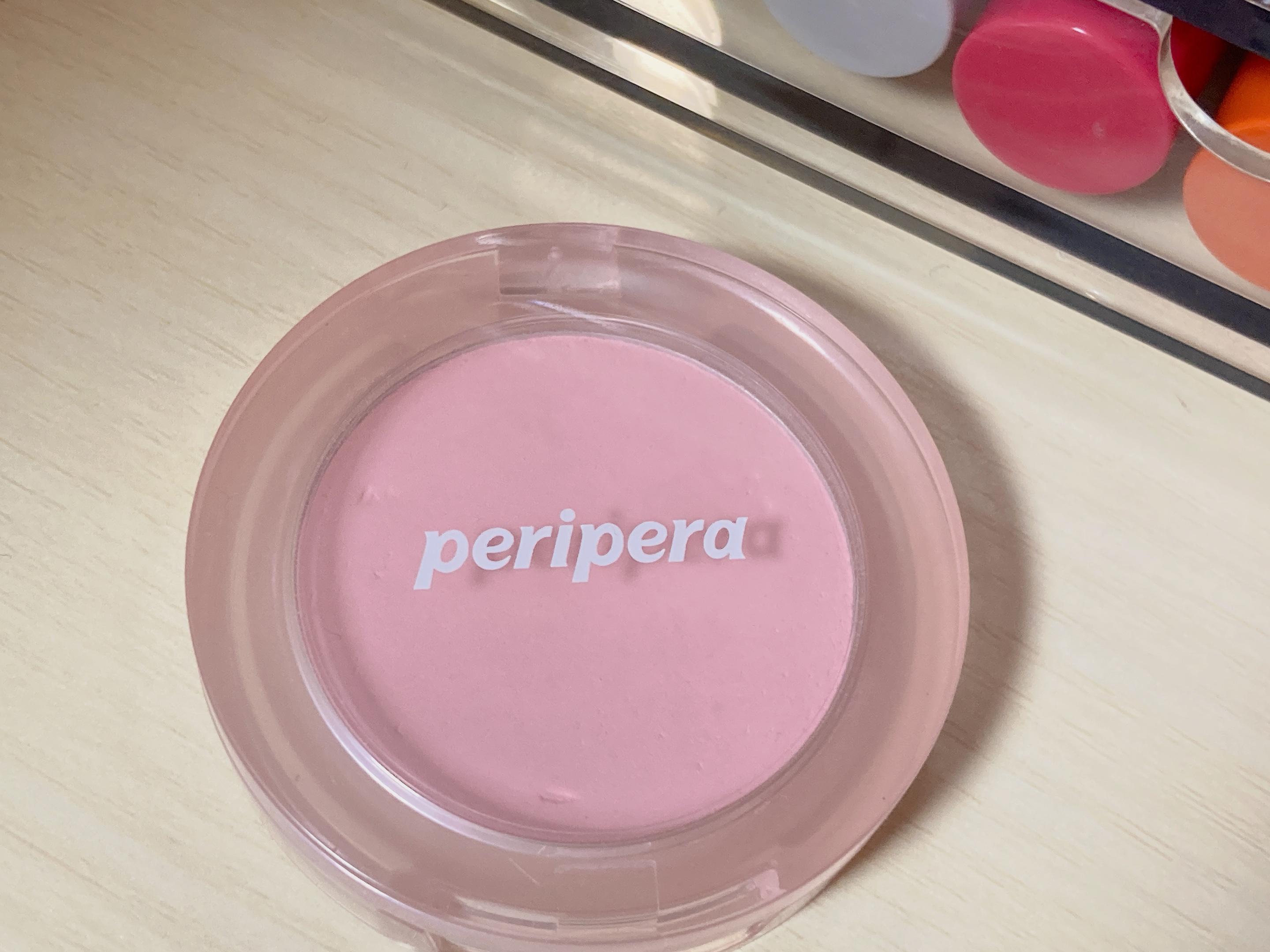 ピュア ブラッシュド サンシャイン チーク/PERIPERA/パウダーチークを使ったクチコミ（1枚目）