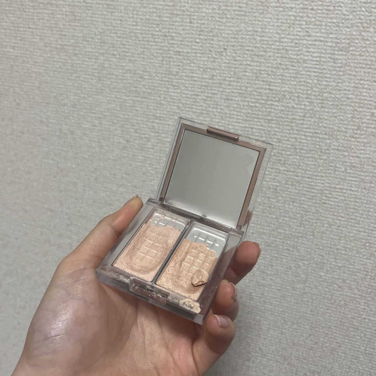 プリズムハイライターデュオ/CLIO/パウダーハイライトを使ったクチコミ（2枚目）