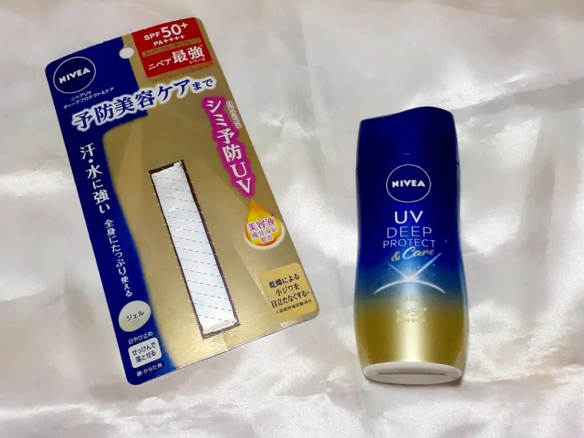 ニベアUV ディープ プロテクト&ケア ジェル/ニベア/日焼け止めジェルを使ったクチコミ(1枚目)