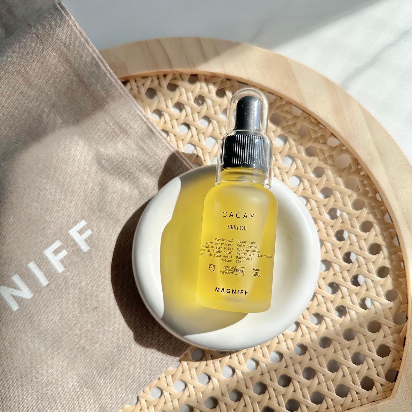 MAGNIFF スキンオイル カカイ/MAGNIFF/フェイスオイルを使ったクチコミ(1枚目)