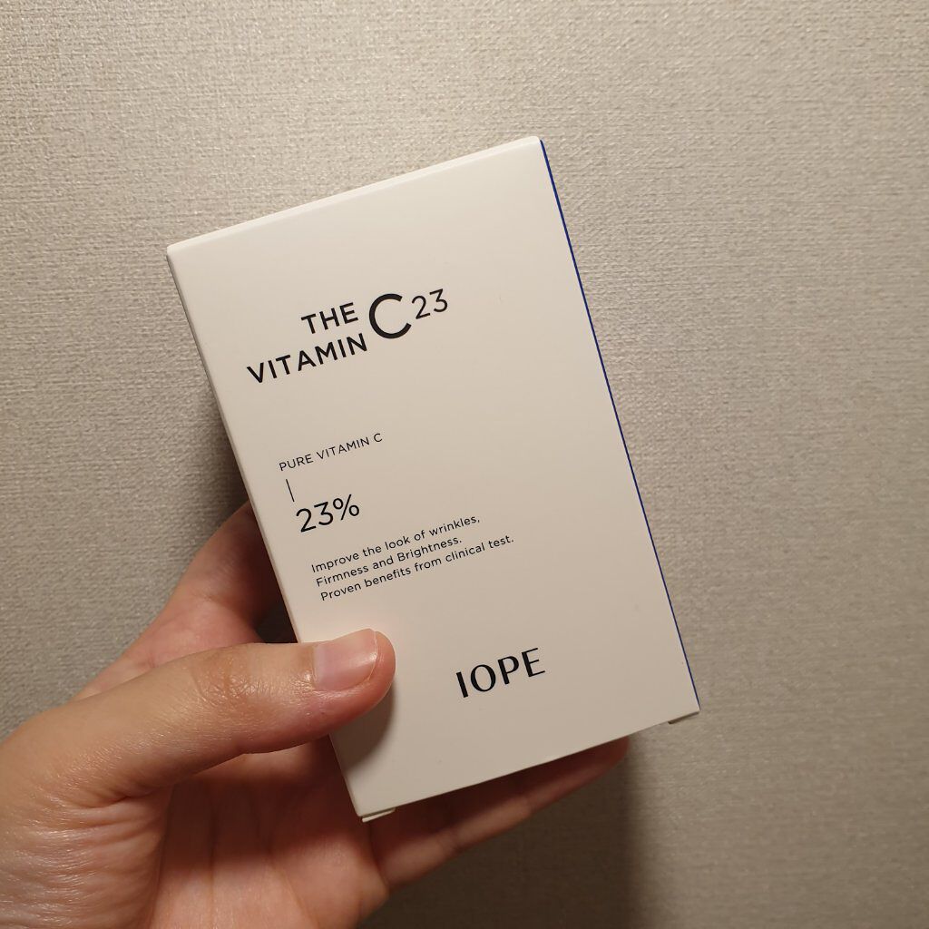 ザビタミンC23/IOPE/美容液を使ったクチコミ（3枚目）