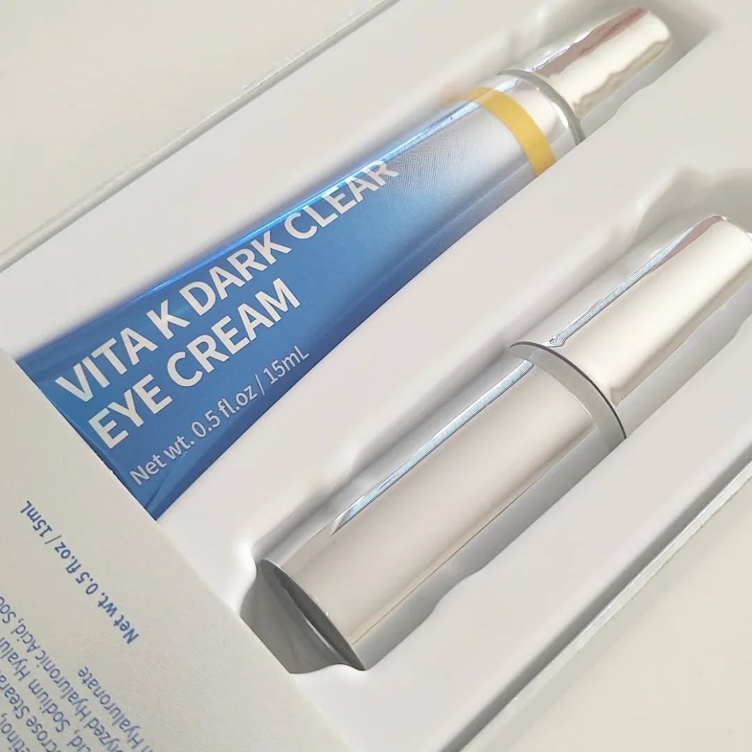 VITA K DARK CLEAR EYE CREAM/Celladix/アイケア・アイクリームを使ったクチコミ(2枚目)