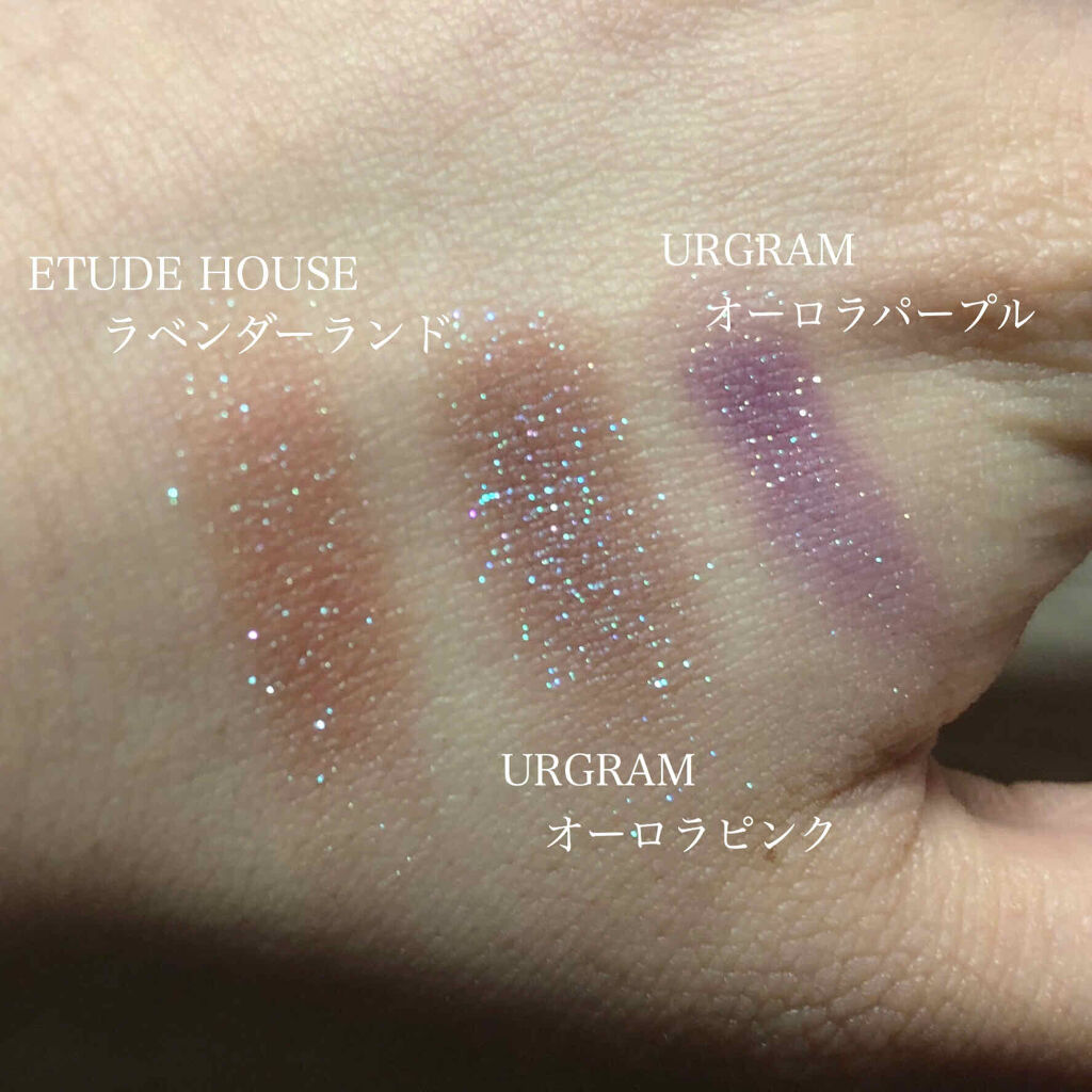 UR GLAM　POWDER EYESHADOW/U R GLAM/単色アイシャドウを使ったクチコミ（2枚目）