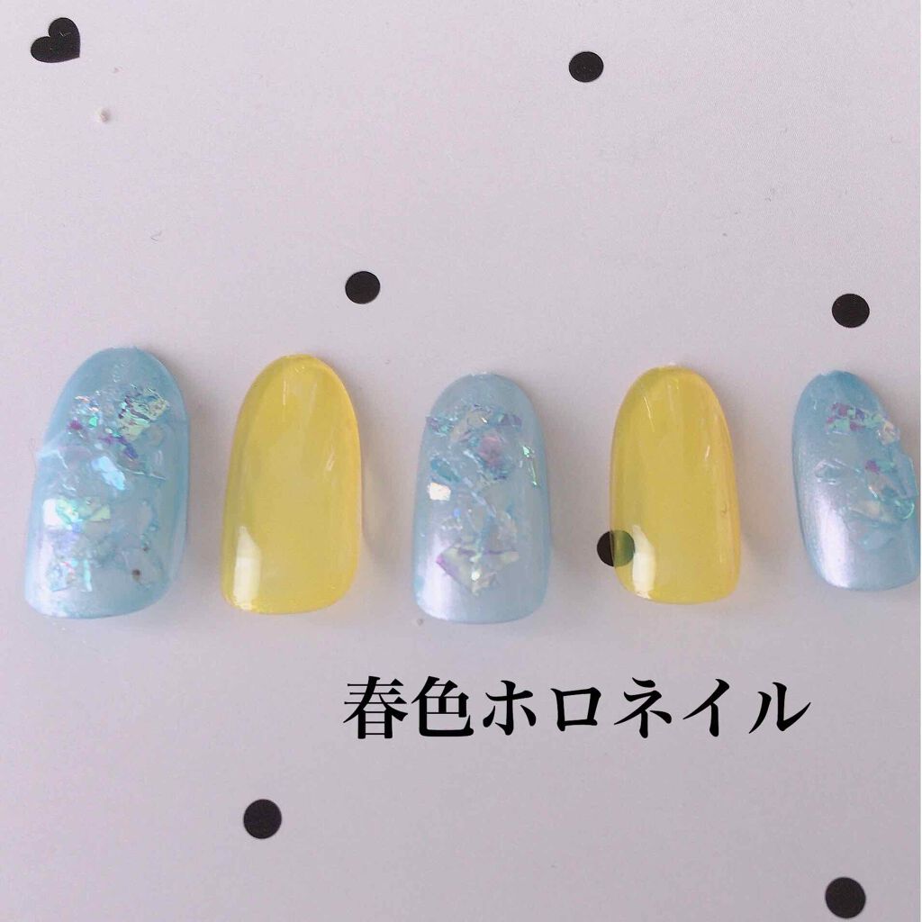 ホログラム/セリア/ネイルチップ・パーツを使ったクチコミ（1枚目）