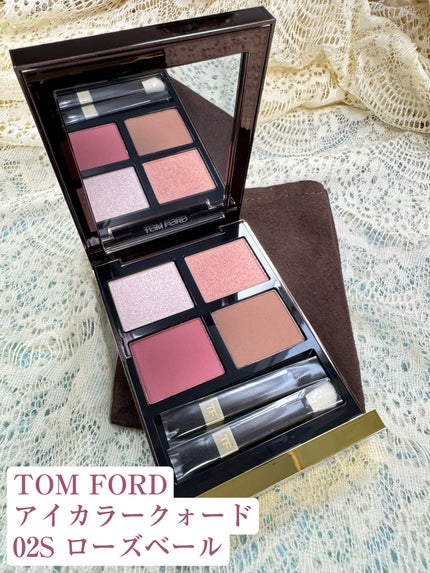 アイ カラー クォード 02S ローズ ベール / TOM FORD BEAUTY アイ カラー クォード 02S ローズ ベール / TOM FORD BEAUTY