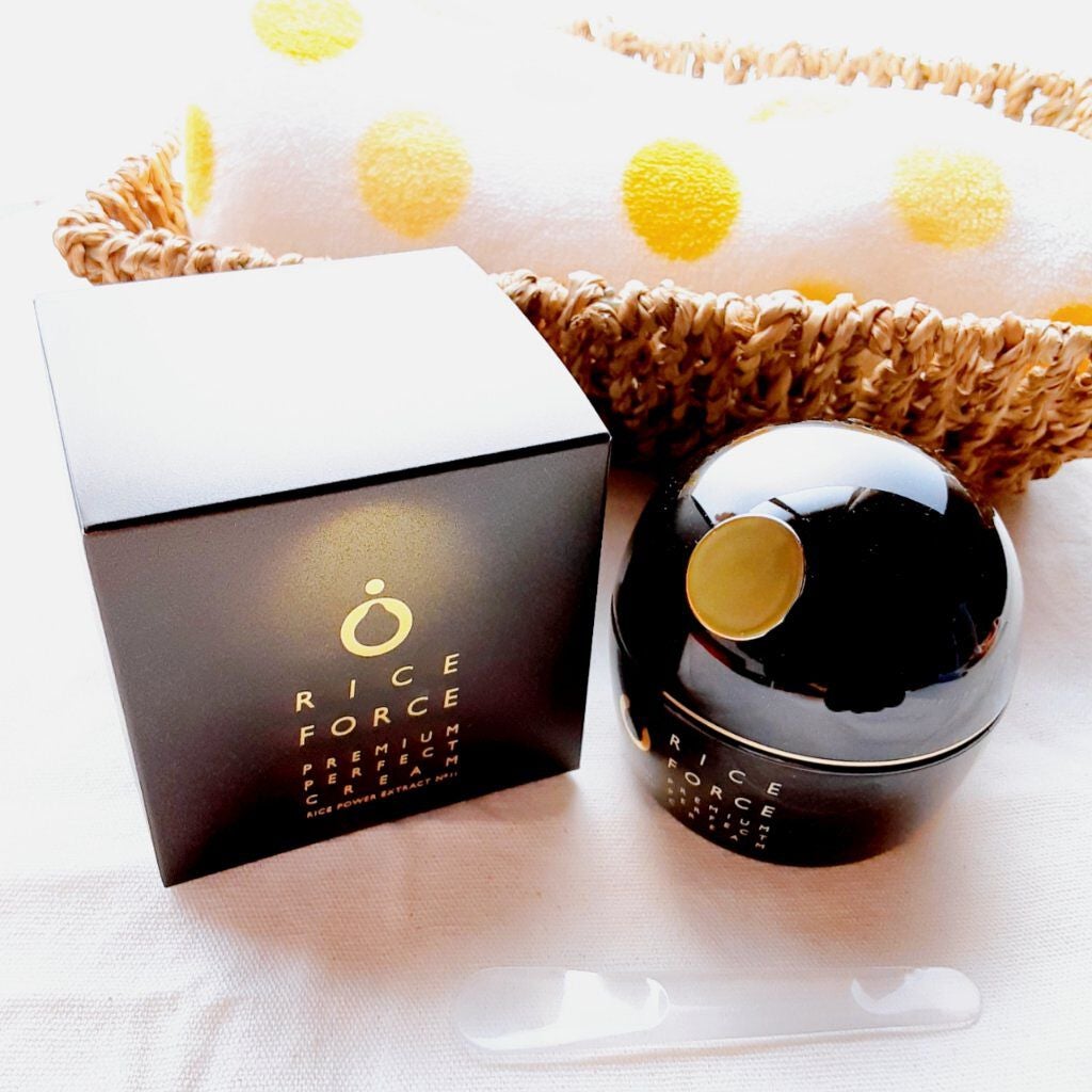 プレミアムパーフェクトクリーム/ライスフォース/フェイスクリームを使ったクチコミ(2枚目)