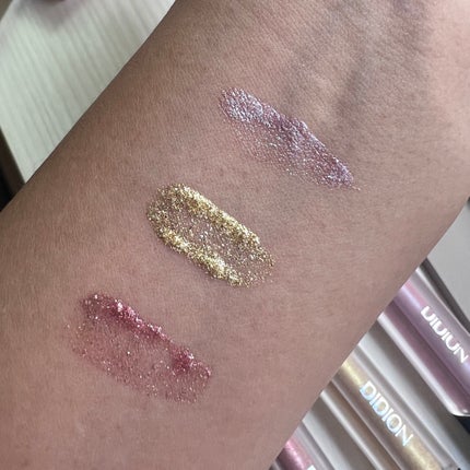 リキッド グリッター/DIDION/グリッターを使ったクチコミ(3枚目)