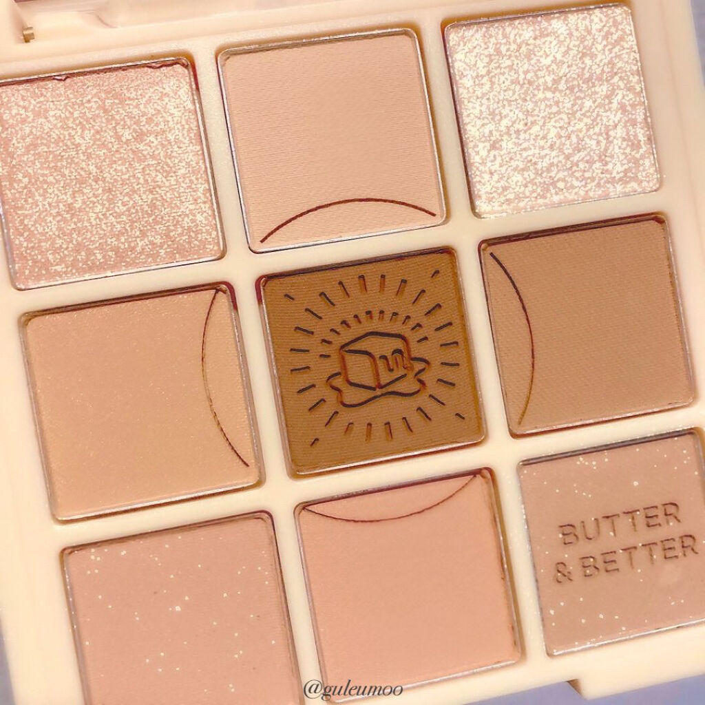 マイフェイブムードアイパレット 9カラー/HOLIKA HOLIKA/アイシャドウパレットを使ったクチコミ（2枚目）