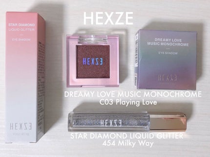 HXZ 「ファントムミュージック」単色アイシャドウ/HEXZE(ヘックスゼ)/単色アイシャドウを使ったクチコミ(5枚目)
