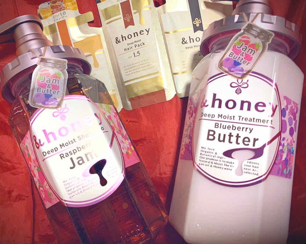 ディープモイスト シャンプー1.0/ヘアトリートメント2.0/&honey/市販シャンプーを使ったクチコミ(1枚目)