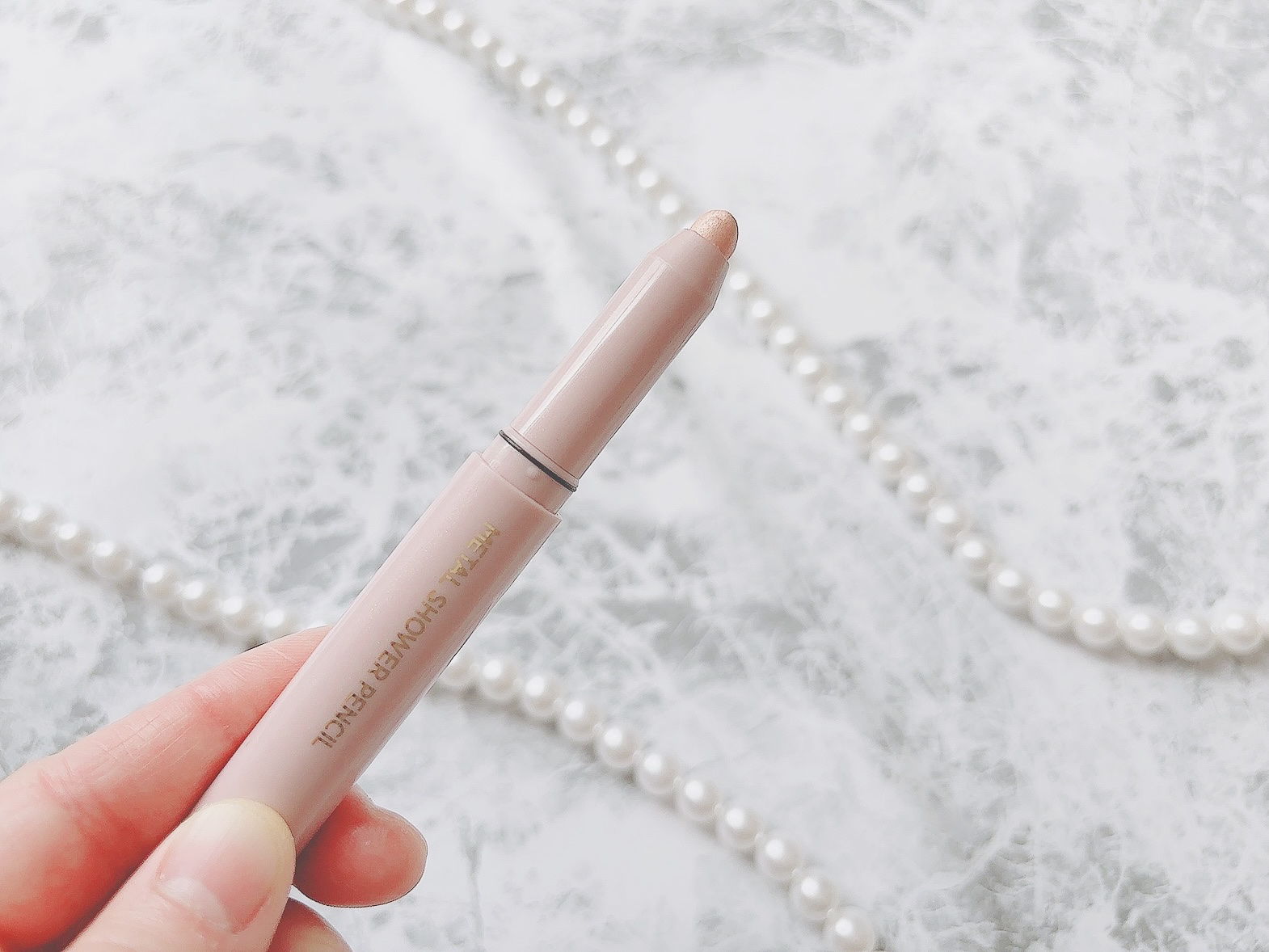 ウォンジョンヨ　メタルシャワーペンシル/Wonjungyo/スティックアイシャドウを使ったクチコミ（2枚目）