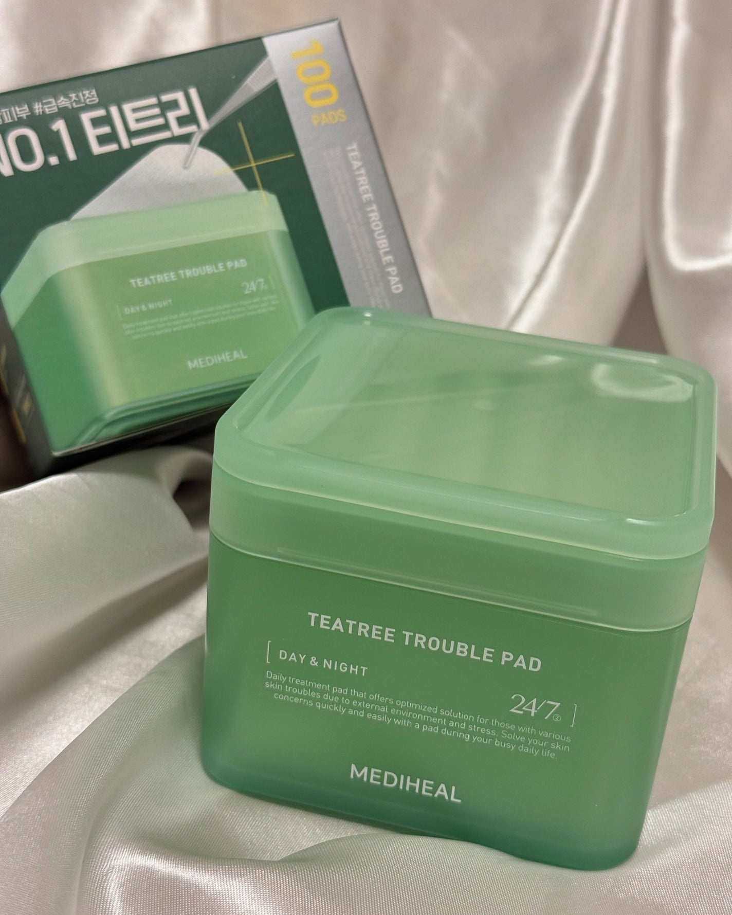 ティーツリー トラブルパッド/MEDIHEAL/トナーパッドを使ったクチコミ(1枚目)