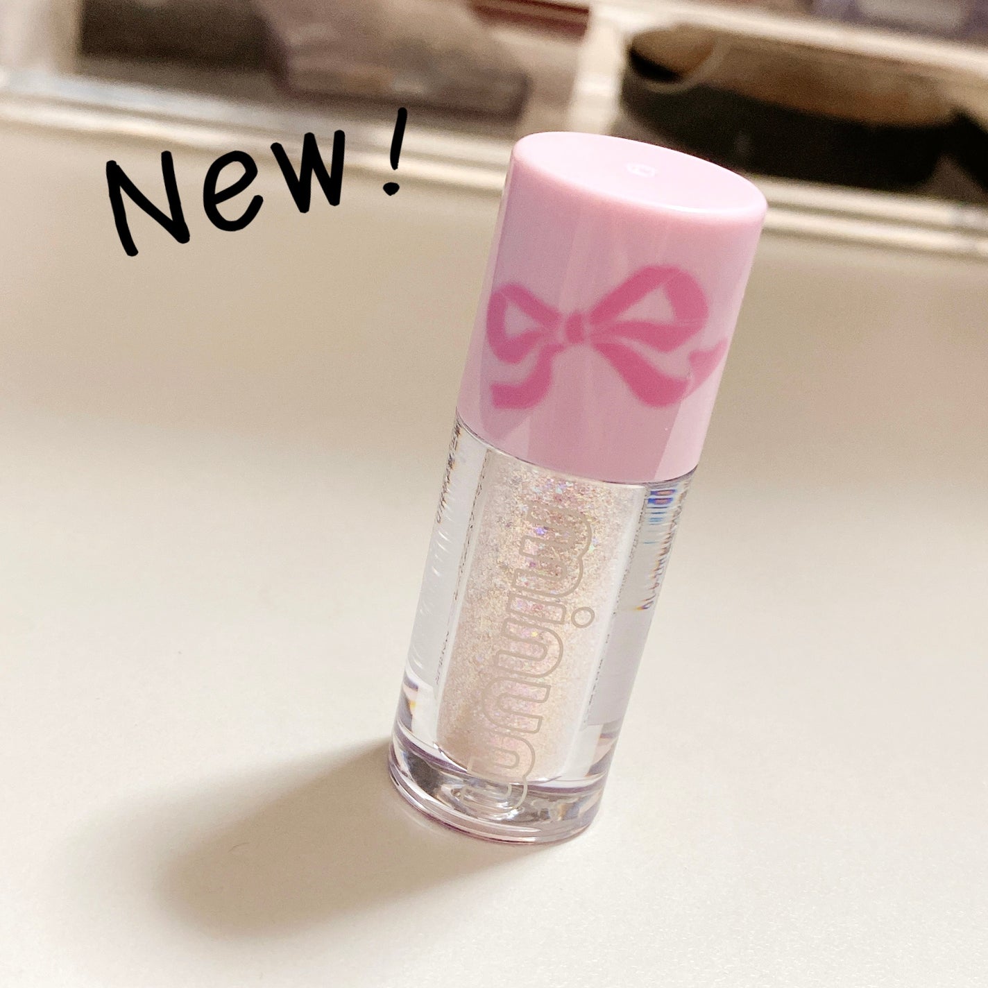 ミニュム バブグリッター/minum/グリッターを使ったクチコミ(1枚目)