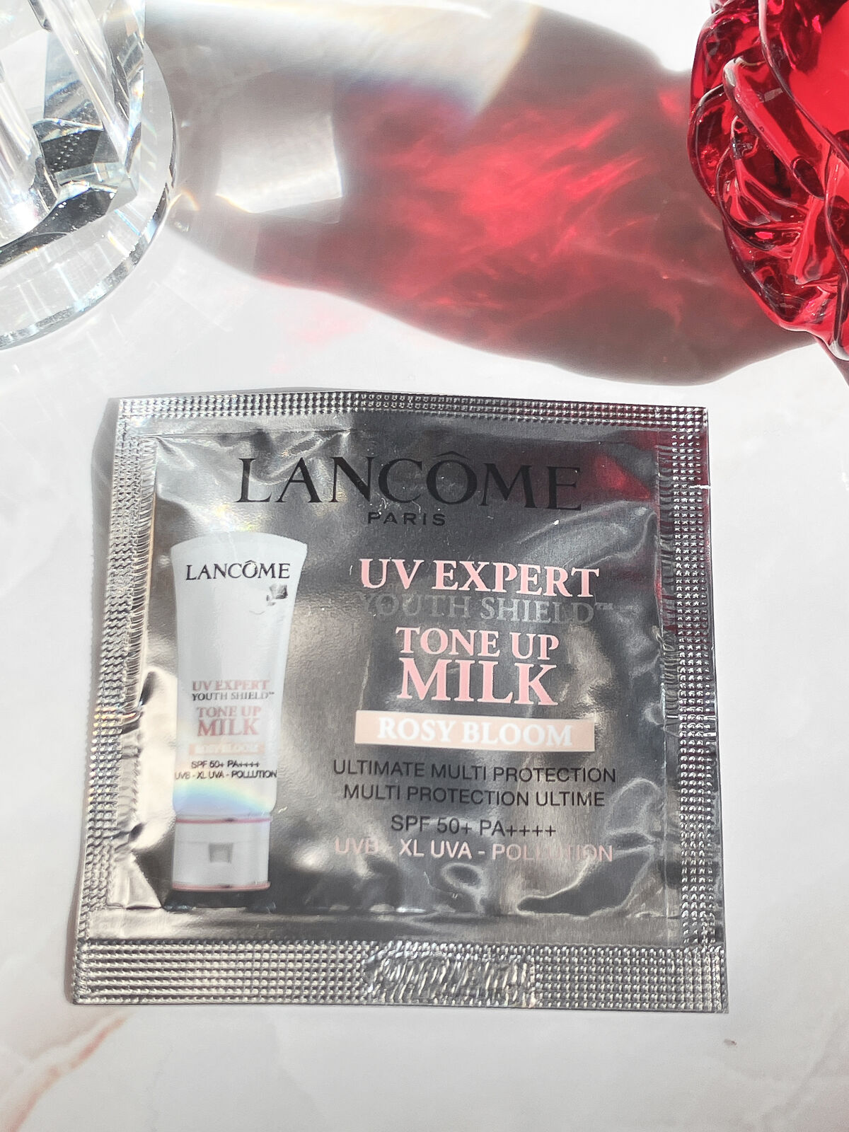 UV エクスペール トーン アップ ローズ/LANCOME/日焼け止め・UVケアを使ったクチコミ（1枚目）