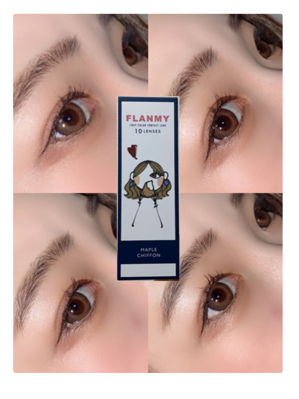 LIL MOON 1day/LILMOON/ワンデー(1DAY)カラコンを使ったクチコミ(4枚目)