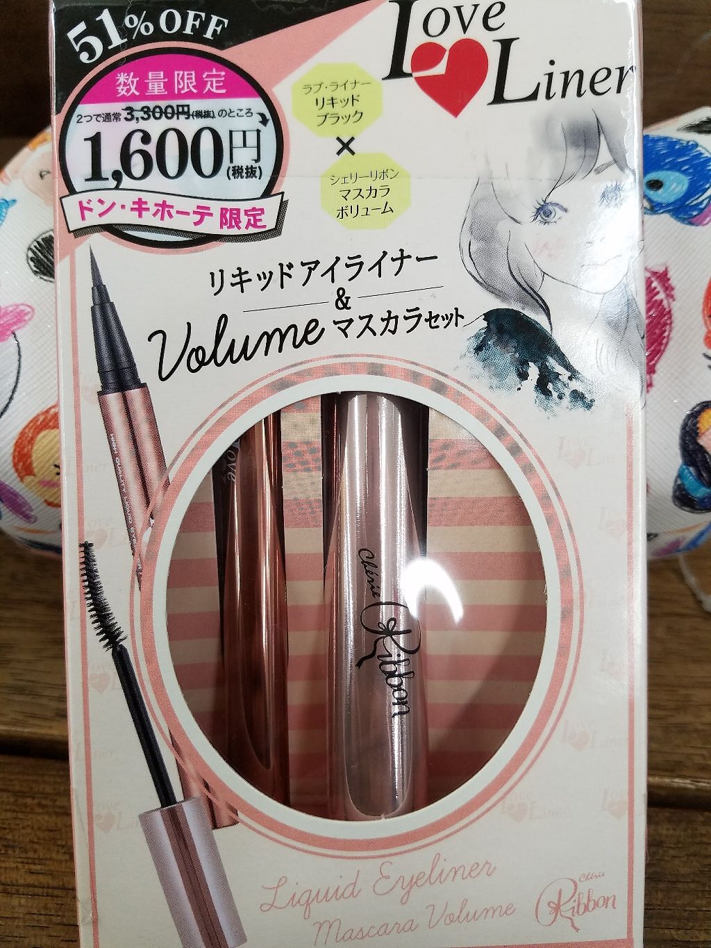 シェリーリボン マスカラ ロング/Cherie Ribbon/マスカラを使ったクチコミ（1枚目）