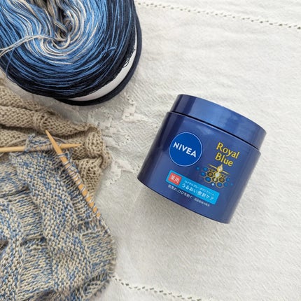 ニベア ロイヤルブルーボディクリーム うるおい密封ケア/ニベア/ボディクリームを使ったクチコミ(1枚目)