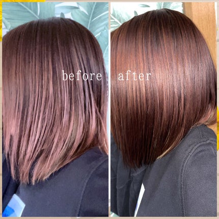 ホイップヘアカラー シフォンベージュ/ビューティラボ/ヘアカラーを使ったクチコミ(2枚目)