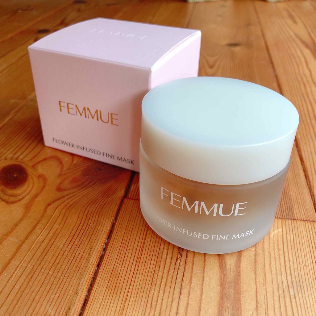 フラワーインフューズド ファインマスク/FEMMUE/洗い流すパック・マスクを使ったクチコミ(2枚目)