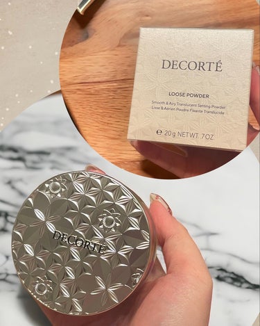 DECORTÉ フェイスパウダーのクチコミ「DECORTE デコルテ ルースパウダー 07 マットタイプ
光の調合で、肌は澄んでゆく。 
.....」（1枚目）