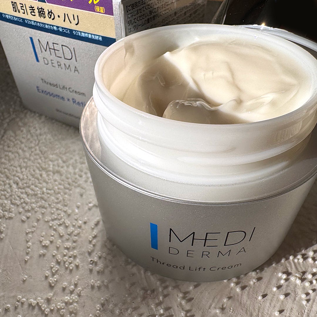 メディダーマ スレッドリフトクリーム/メディダーマ/フェイスクリームを使ったクチコミ(2枚目)