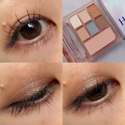 アイシャドウパレット/Healus/アイシャドウパレットを使ったクチコミ(4枚目)