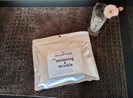 FACTORY MADE THE MASK/FACTORY MADE/その他スキンケアグッズを使ったクチコミ(1枚目)