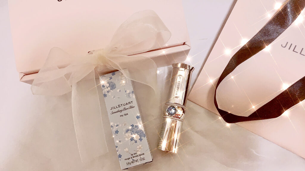 サムシングピュアブルー セント　マイリップス/JILL STUART/口紅を使ったクチコミ（1枚目）