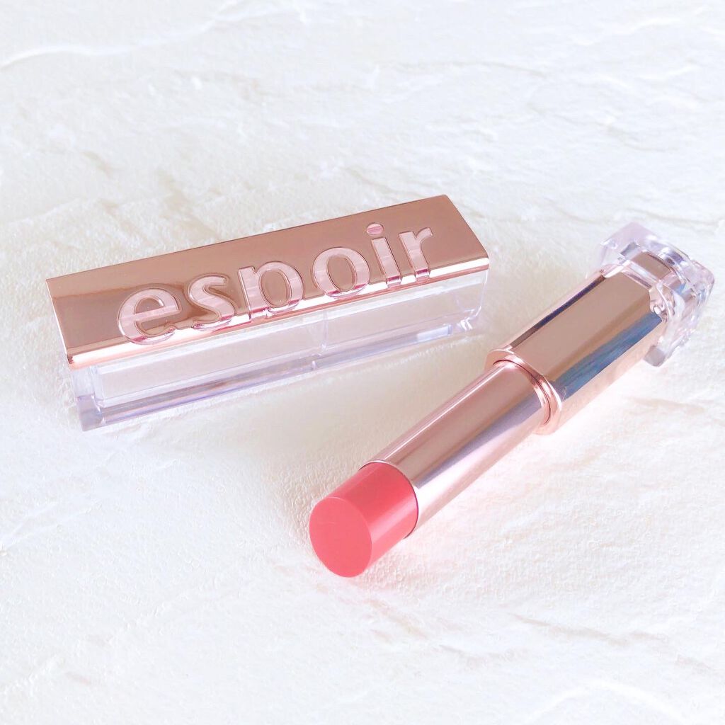 リップスティックノーウェアシャイン 03 ピーチメルバ/espoir/口紅を使ったクチコミ（1枚目）