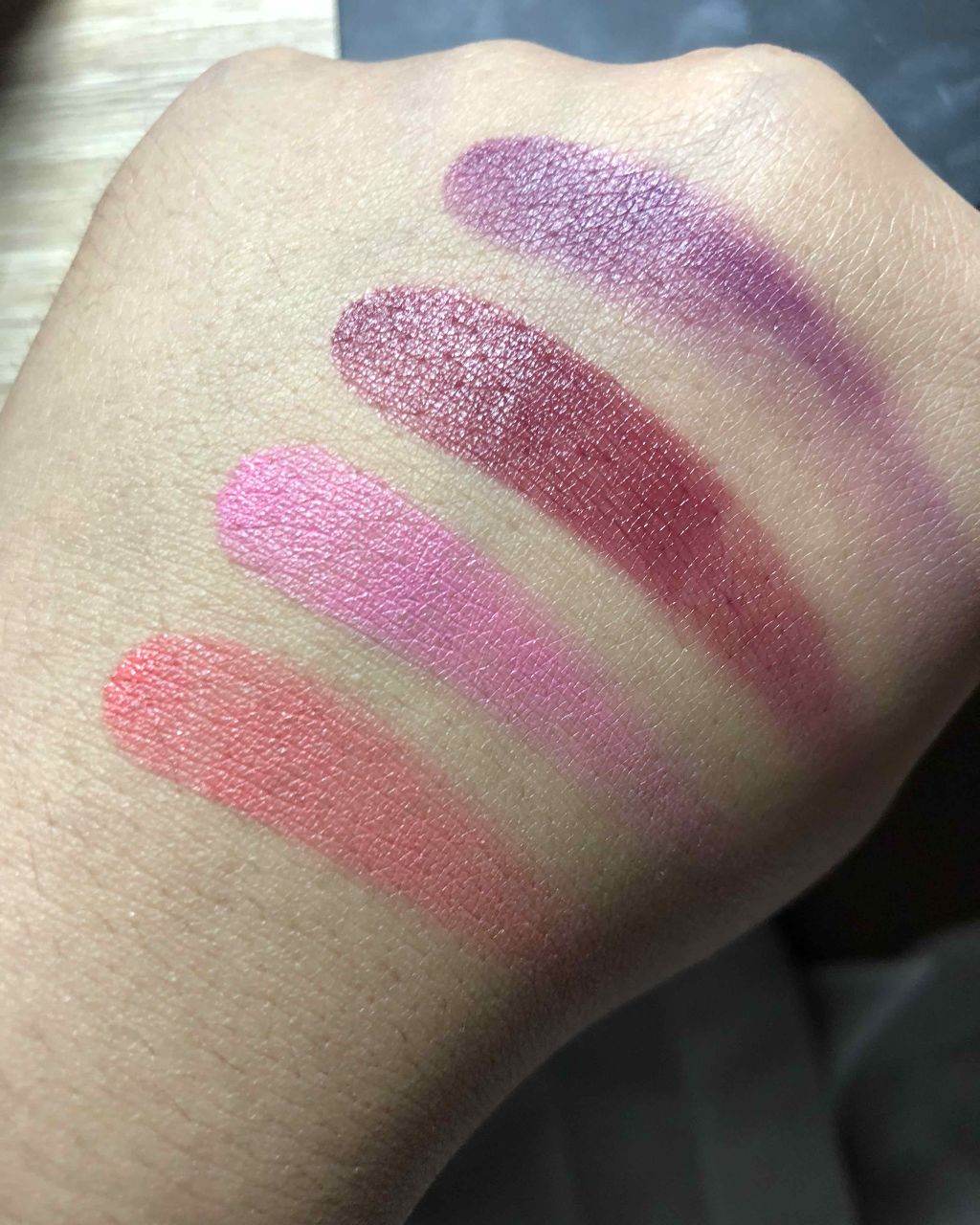 クリーム ブラッシュ パレット/e.l.f. Cosmetics/ジェル・クリームチークを使ったクチコミ(3枚目)