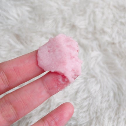 Q+Me スウィート ボム タラソ スクラブ/AGARISM/バスト・ヒップケアを使ったクチコミ(3枚目)