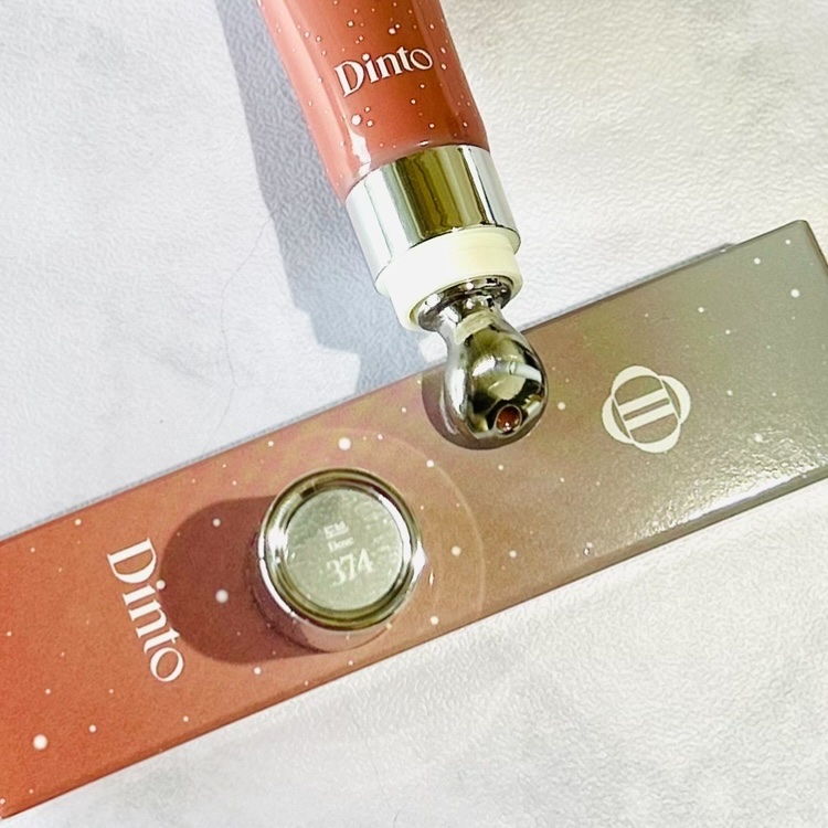 フローズンリップゼリー/Dinto/リップグロスを使ったクチコミ（3枚目）