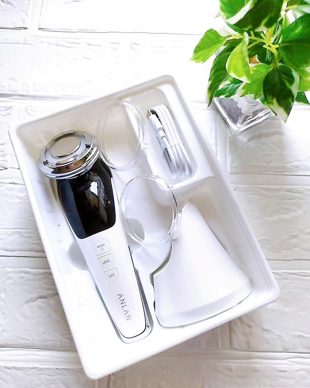 多機能温冷美顔器/ANLAN/美顔器・マッサージを使ったクチコミ(6枚目)