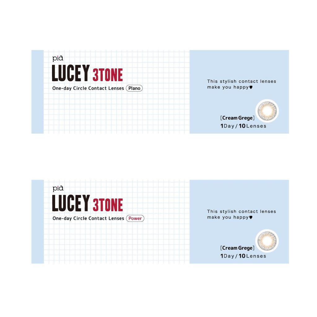 LUCEY 1DAY クリームグレージュ