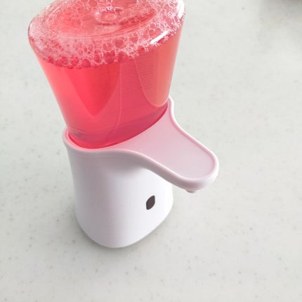 ノータッチ泡ハンドソープ(グレープフルーツの香り)/ミューズ/ハンドソープを使ったクチコミ(2枚目)