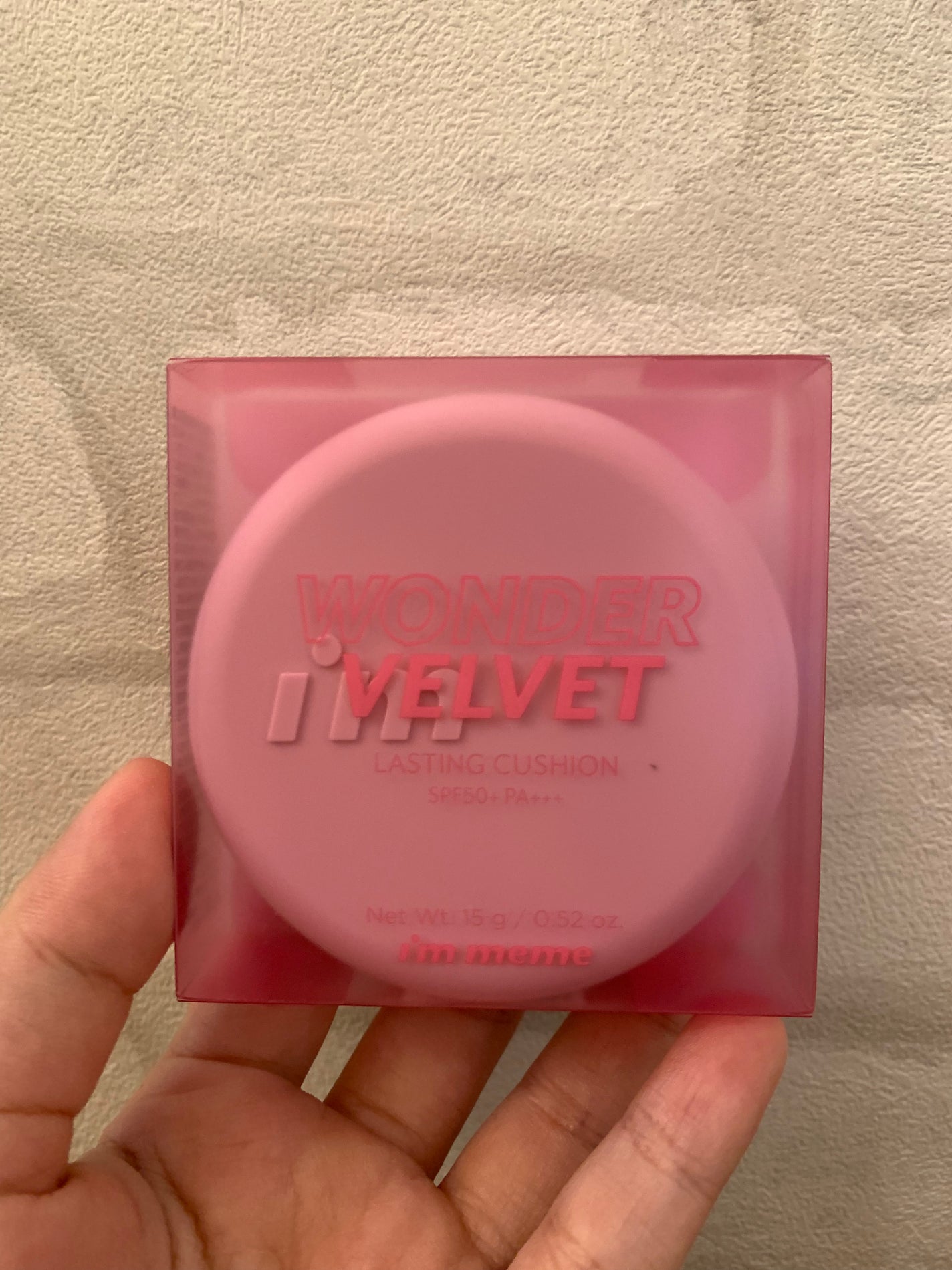 ワンダーベルベットラスティングクッション/i’m meme/クッションファンデーションを使ったクチコミ(7枚目)