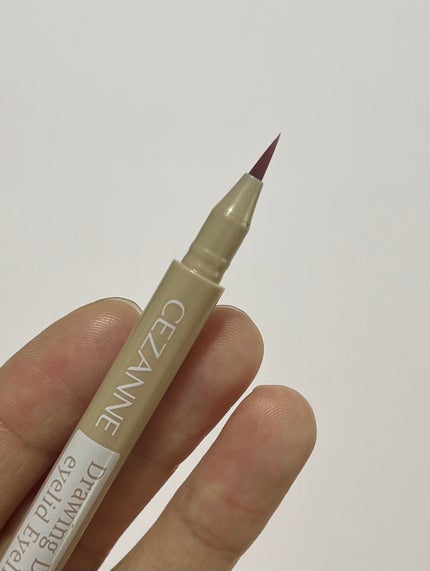 描くふたえアイライナー/CEZANNE/リキッドアイライナーを使ったクチコミ(6枚目)