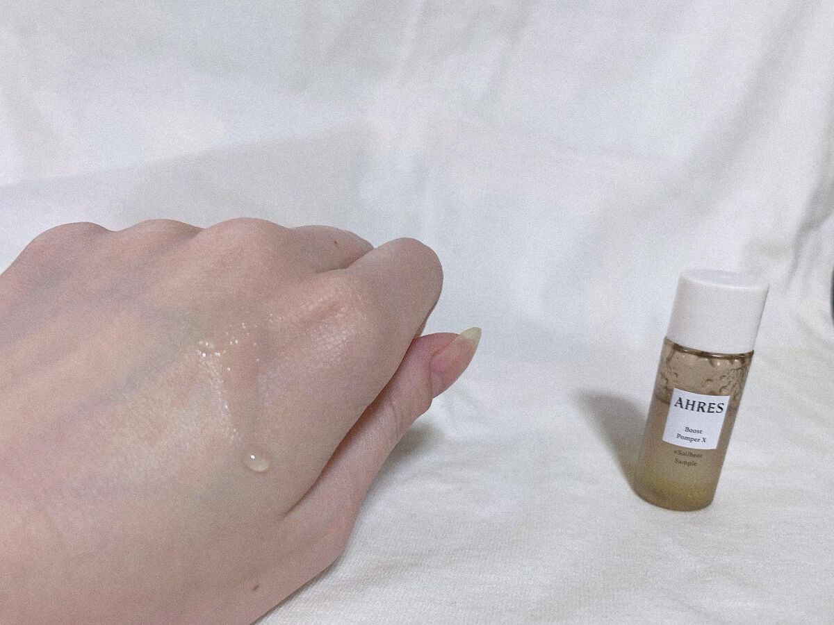ブースト ポンパー X/アーレス/美容液を使ったクチコミ（3枚目）