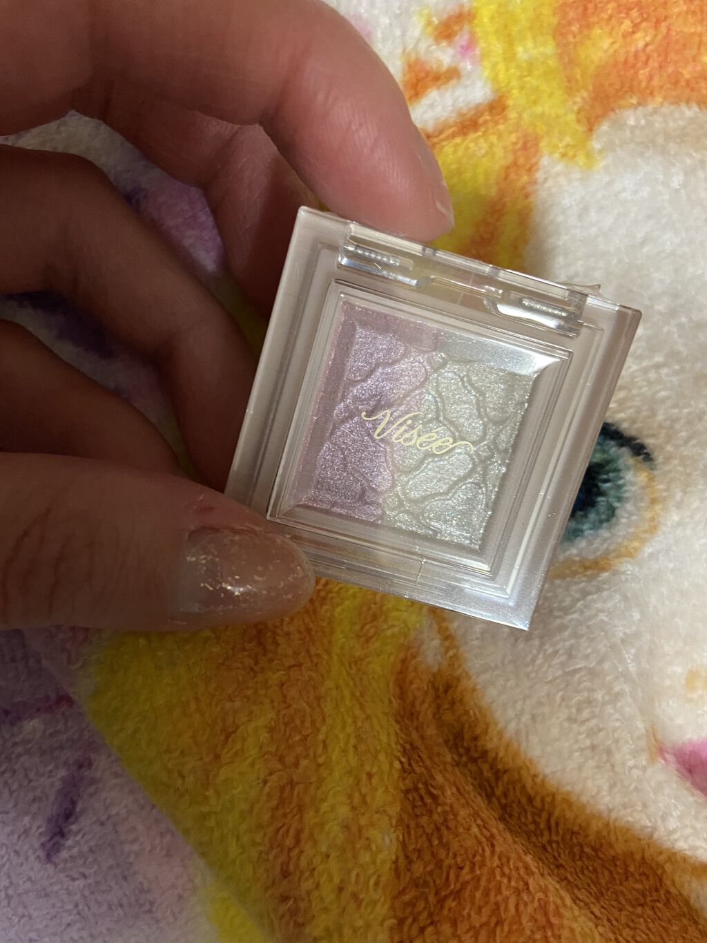 リシェ ダズリング デュオ アイズ/Visée/アイシャドウパレットを使ったクチコミ（1枚目）