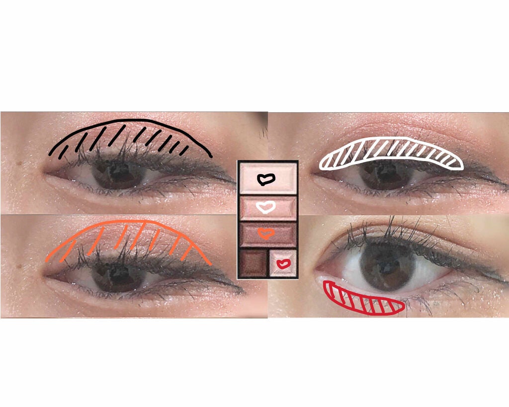 ショコラスウィート アイズ/リンメル ロンドン/アイシャドウパレットを使ったクチコミ(2枚目)